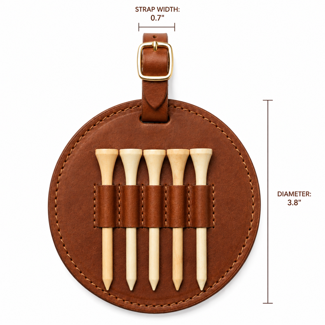 Classic Golf Bag Tag