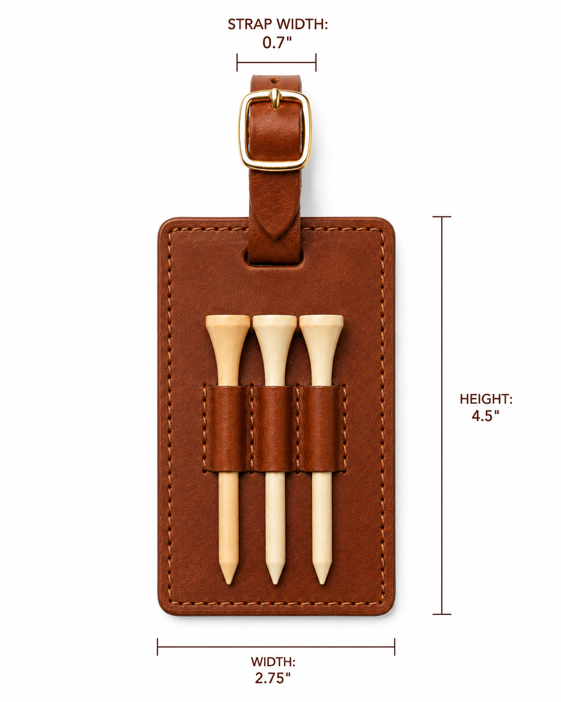 Classic Golf Bag Tag