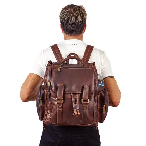 Distilled Brown Claire Chase Vagabond Backpack